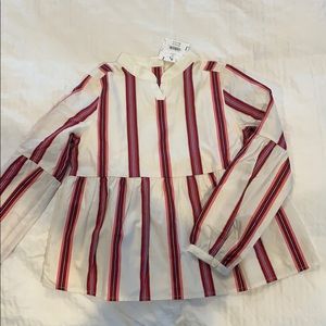 Janie and Jack Long Sleeve Blouse - Girls